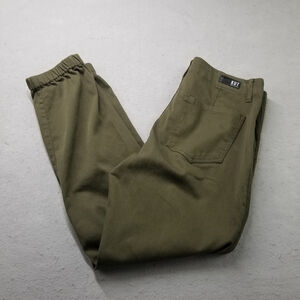 Kut From The Kloth Track Pants womens Size 6 Green Frida Slim Ankle Jogger Mid